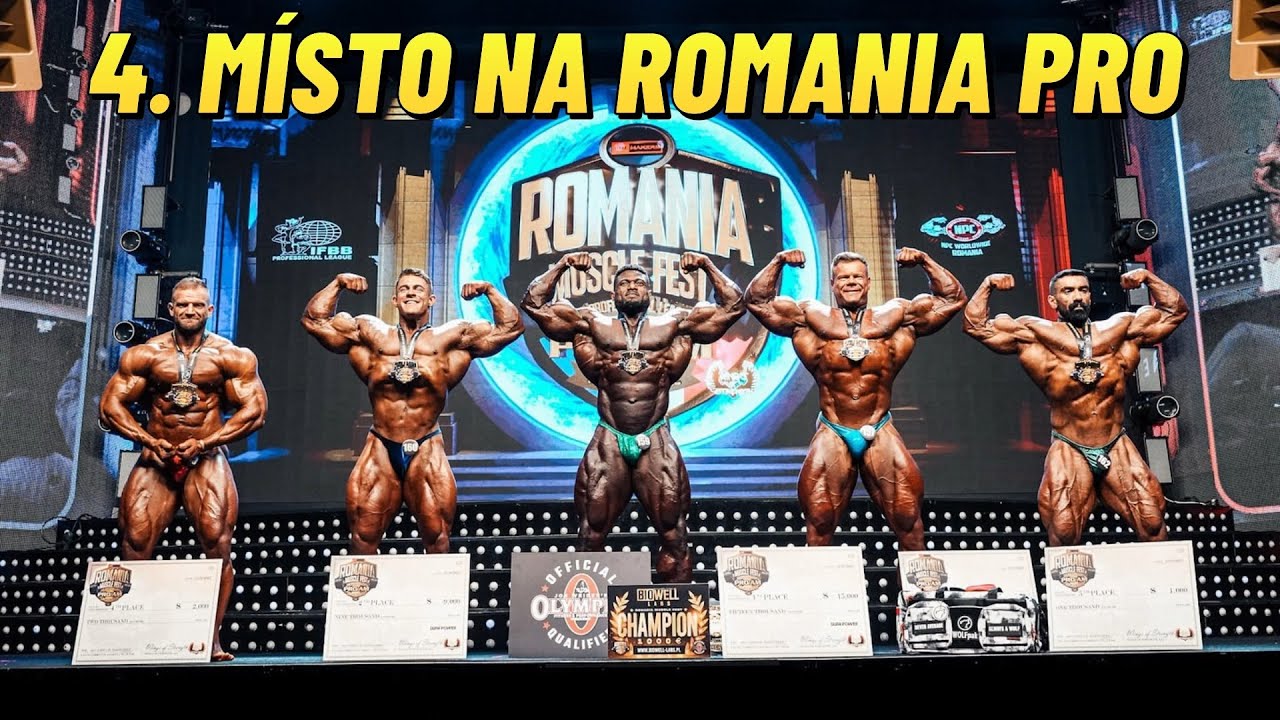 4-е место на турнире ROMANIA PRO - JAN TUREK IFBB PRO