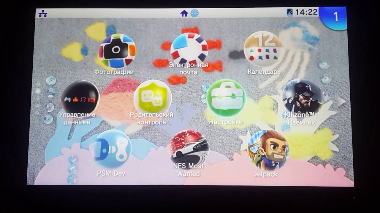 Запуск всех игр от PS VITA на PS TV