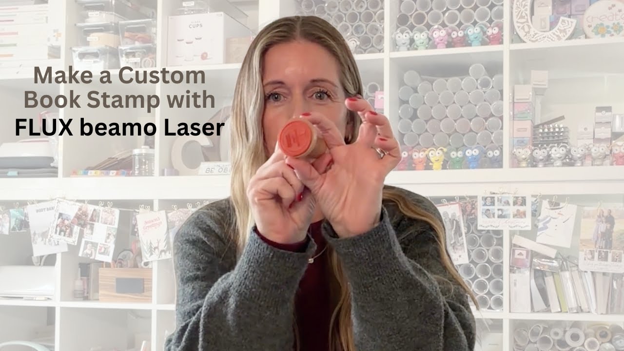 How to Make a Custom Book Stamp with the FLUX beamo Laser