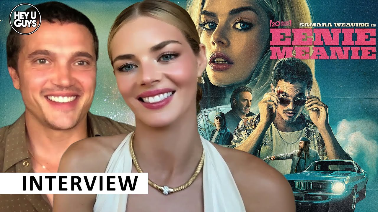 Samara Weaving & Karl Glusman on Pranks, Driving Fails & Filming Eenie Meanie