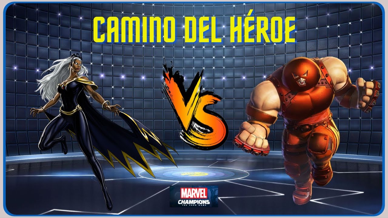 Marvel Champions LCG - Tormenta Vs Juggernaut Híbrido