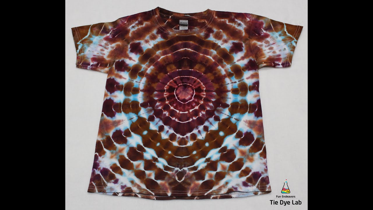 Tie Dye Center Bullseye Shirt [Ice Dyed in the Muck]