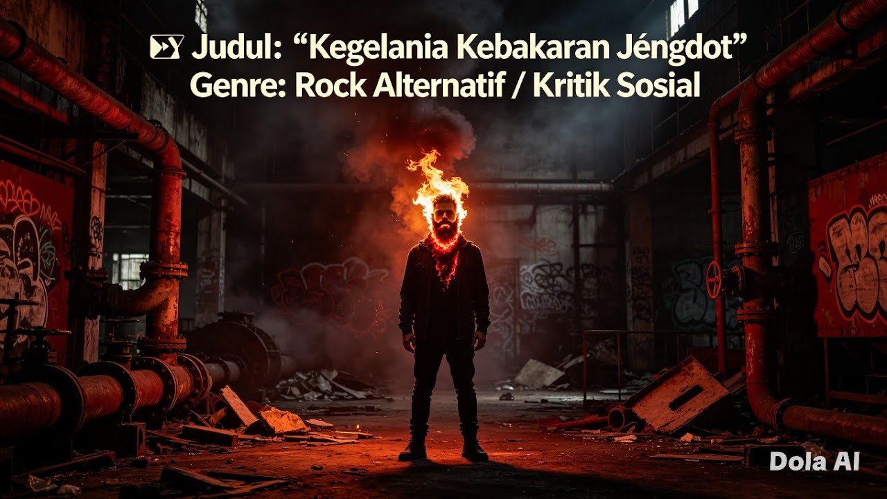 🎵 Judul: Kegelapan Kebakaran Jenggot / Genre: Rock Alternatif / Kritik Sosial