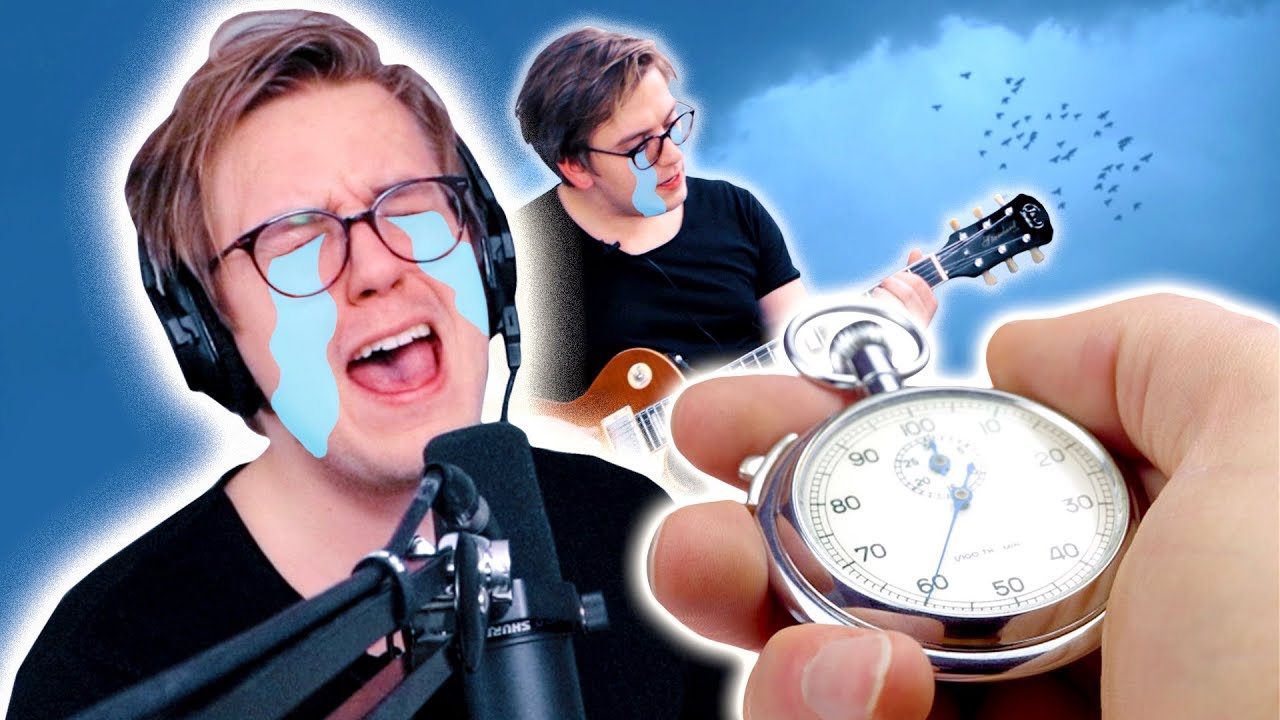Writing A Song In ONE HOUR (So sad I cry everytim)
