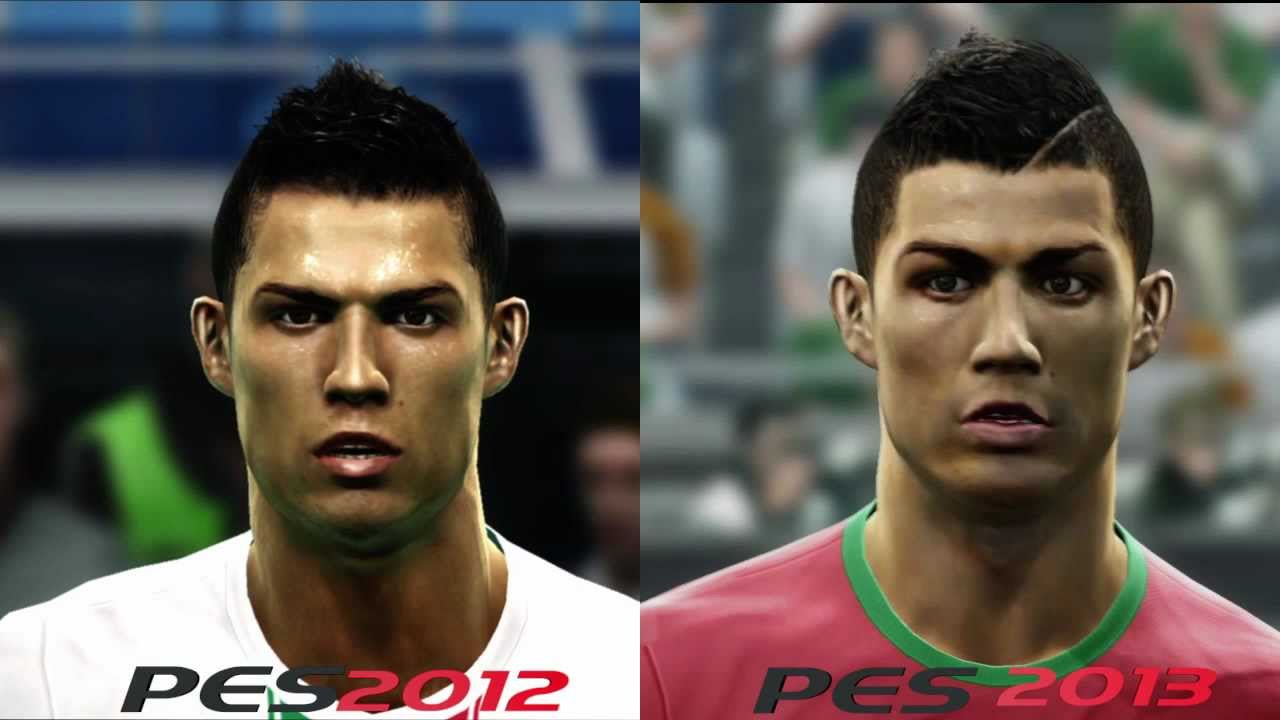 PES 2012 V PES 2013 Faces Comparison [HD]