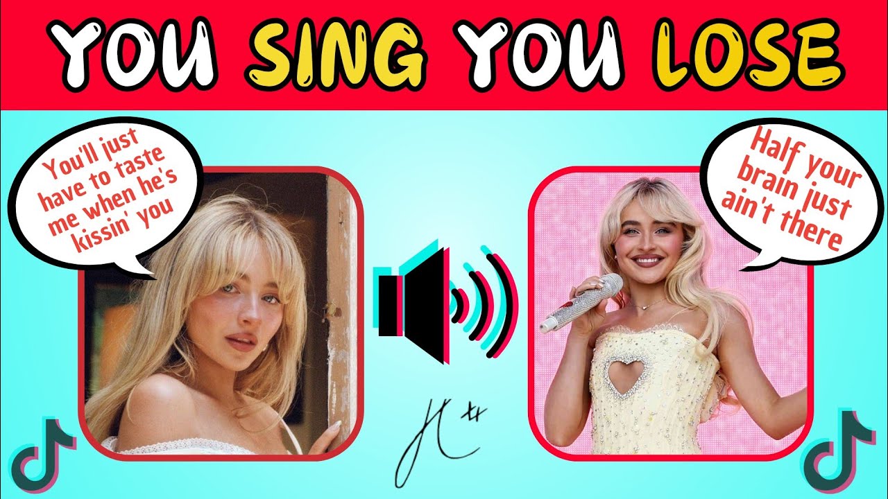 Try Not To Sing Challenge ❌🎤 | Sabrina Carpenter Song |Can You Resist Singing? [Capenters Won't Win]
