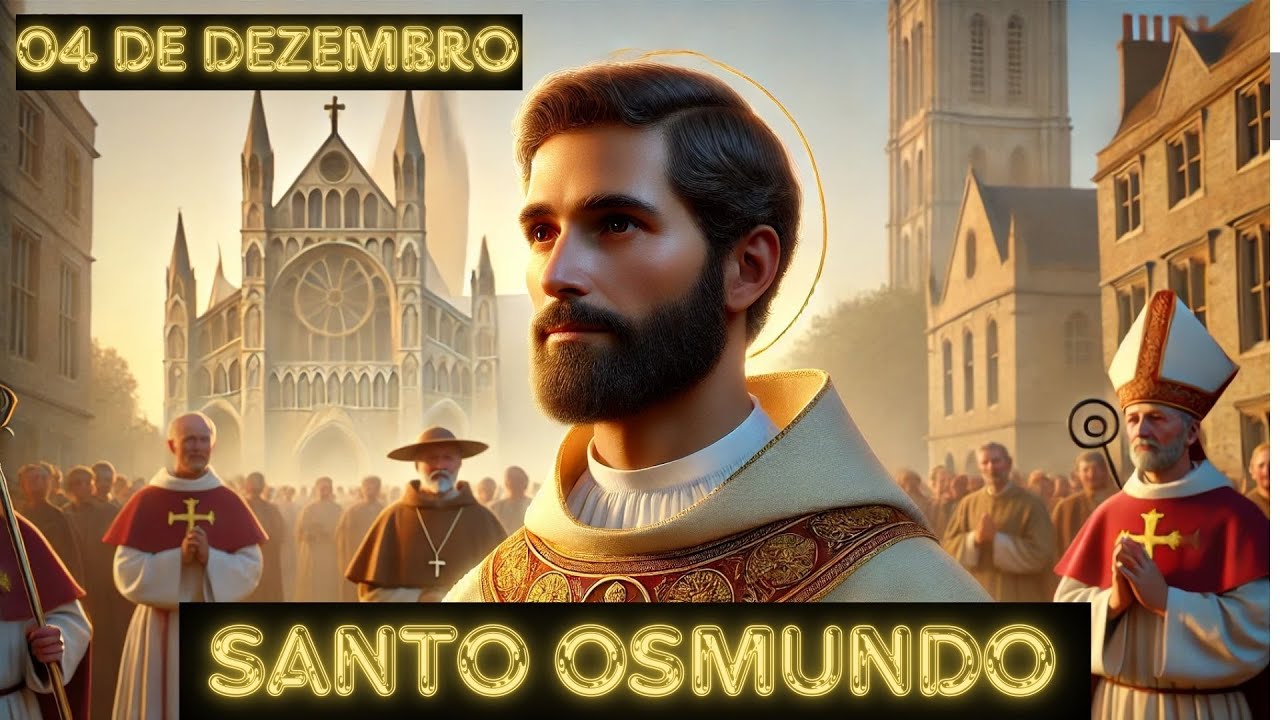 Santo Osmundo – O Bispo Sábio que Transformou a Igreja na Inglaterra - 4 de Dezembro #imagenssacras