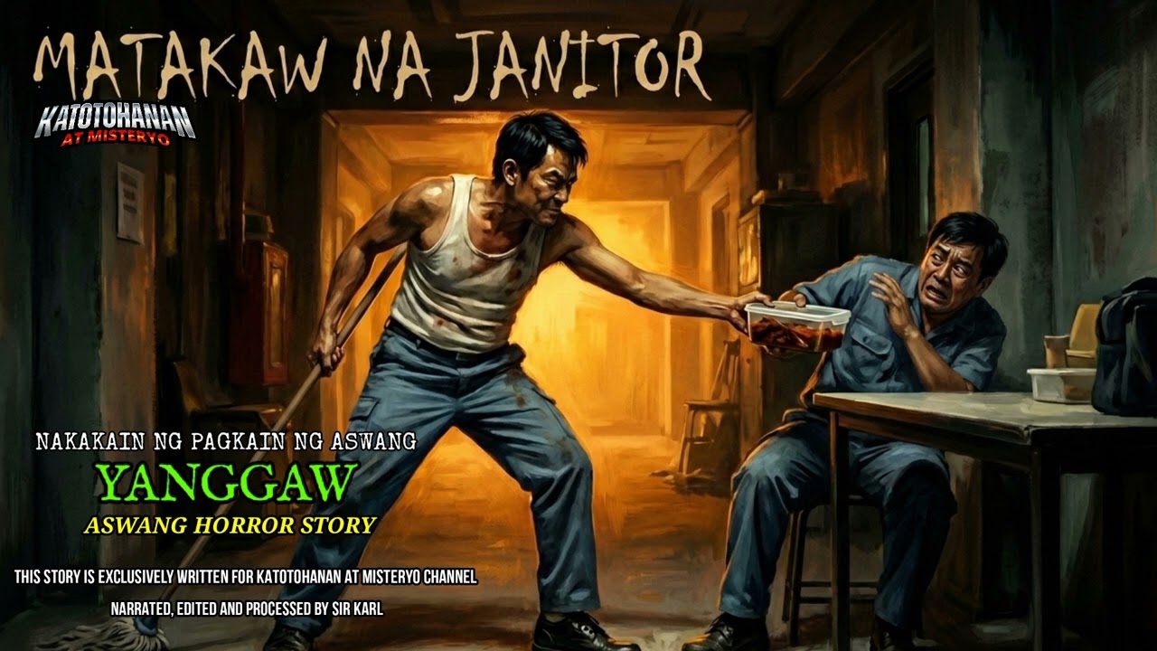 MATAKAW NA JANITOR | KWENTONG ASWANG | TAGALOG HORROR NARRATION