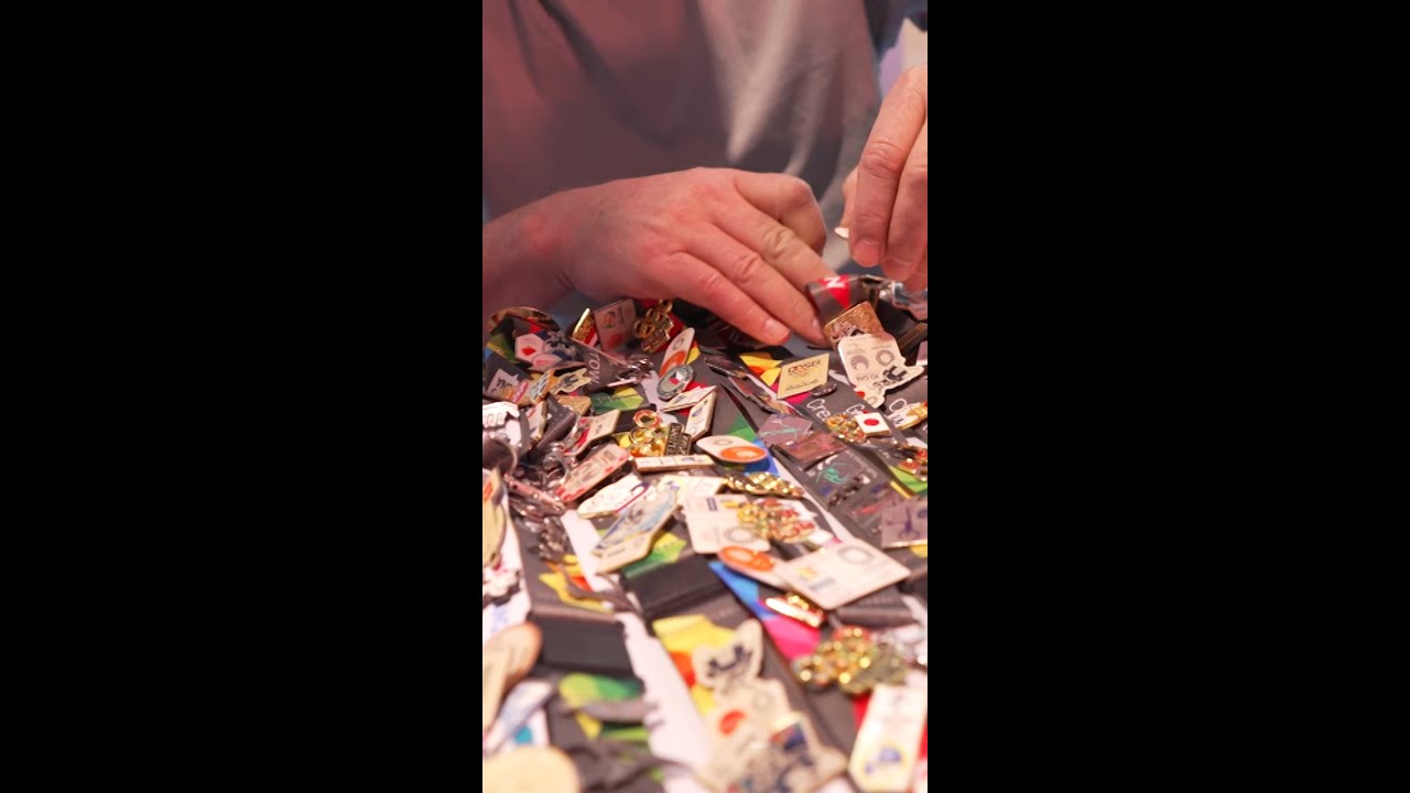 Why pin trading is huge at the Olympics