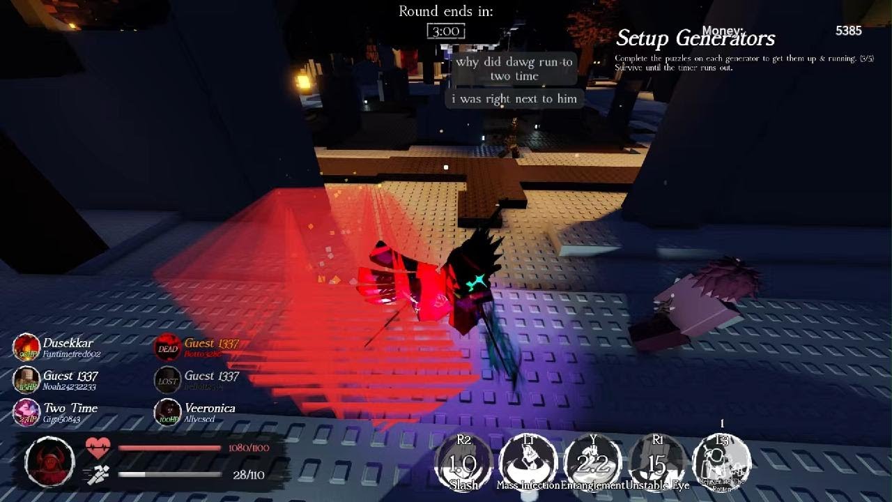 Roblox forsaken 15