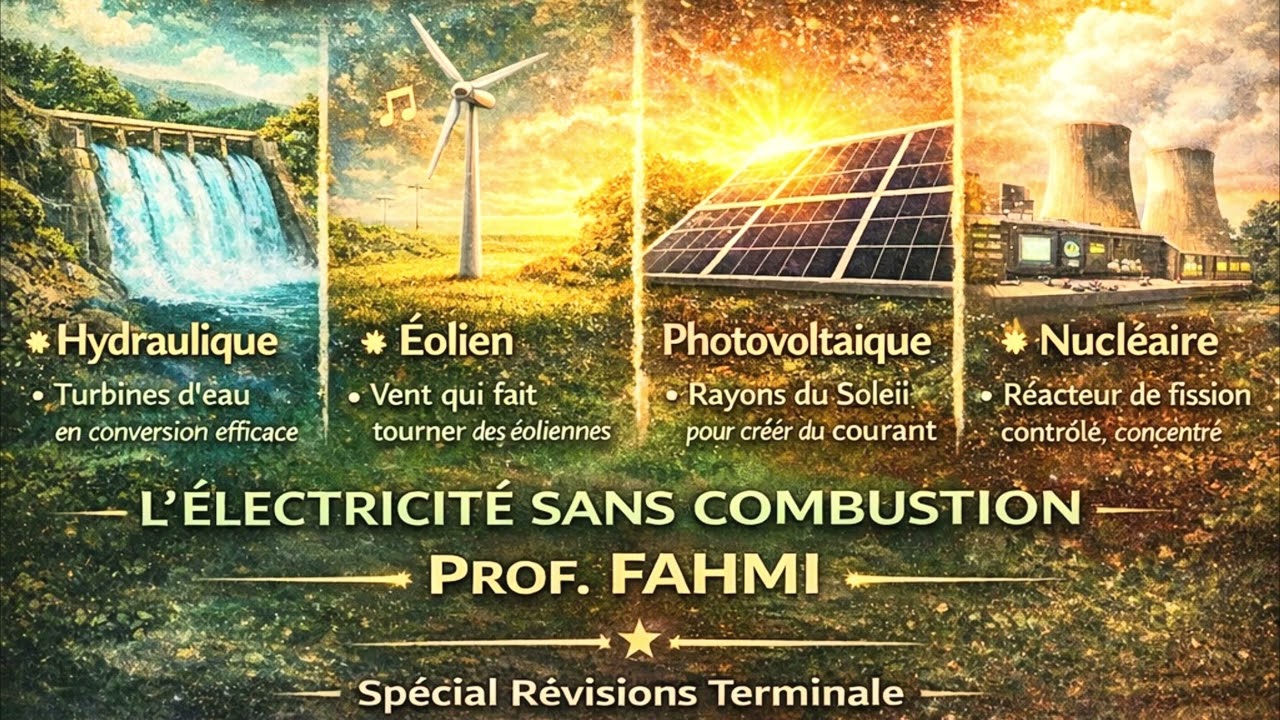 Chanson - Obtenir de l’énergie électrique sans combustion (terminale enseignement scientifique)