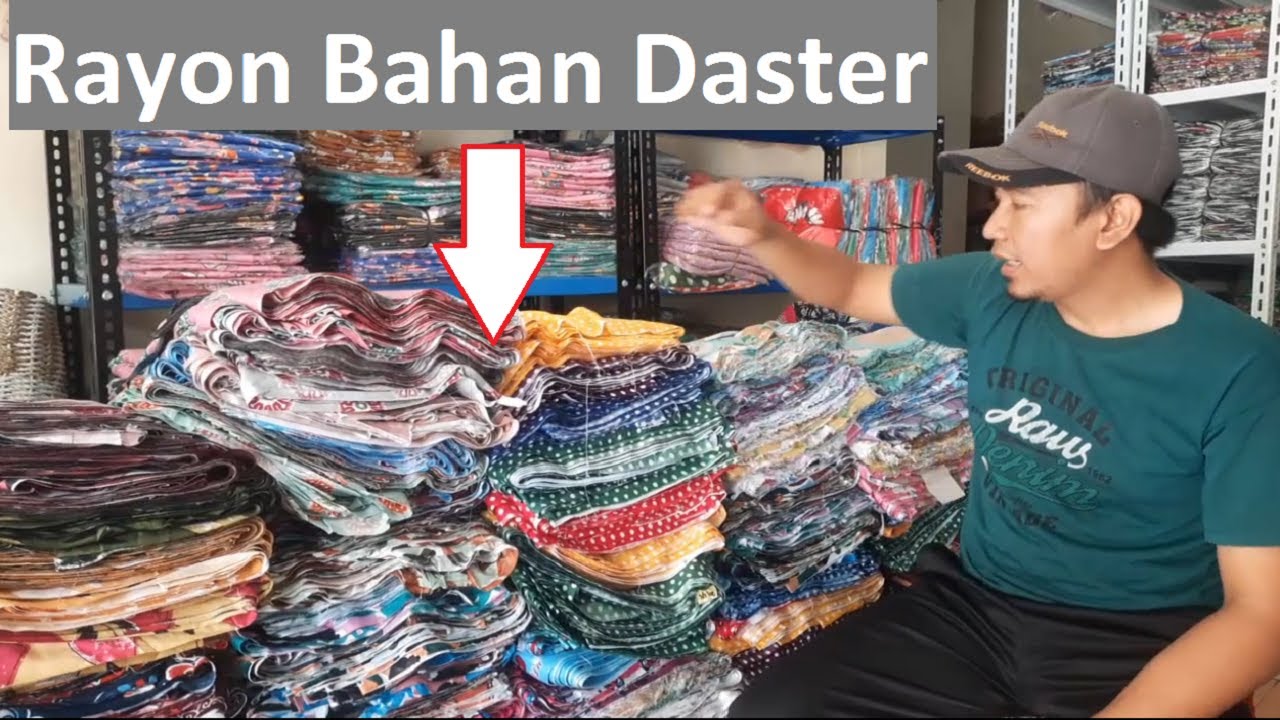 Pengertian Bahan rayon Dalam Pembuatan Daster - Perbedaan Rayon Handprint dan Rotary