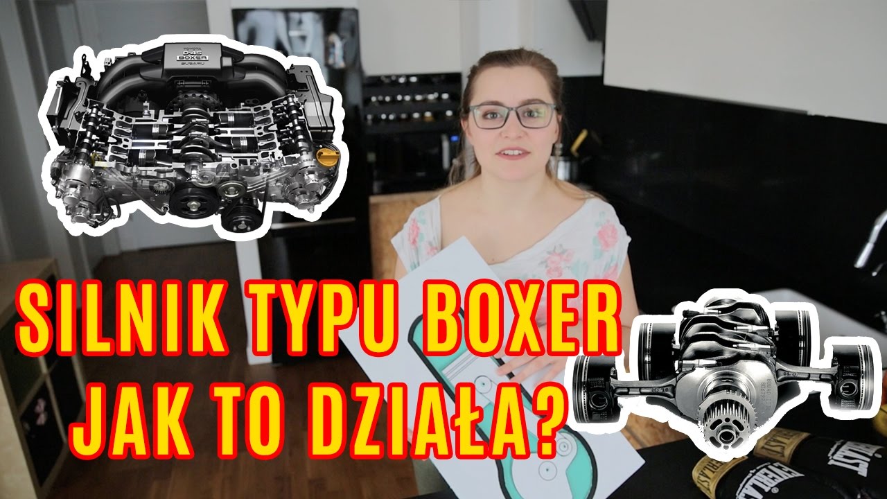 Silnik typu Boxer budowa, zasada działania