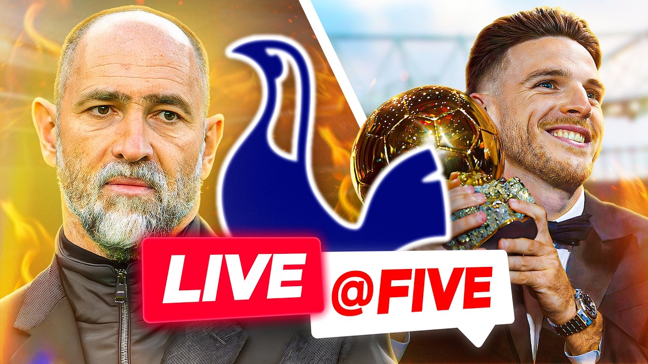 Rice For BALLON D'OR?! Tudor: 'Life Or Death For Spurs' & PL Creating Streaming Service? | Live At 5
