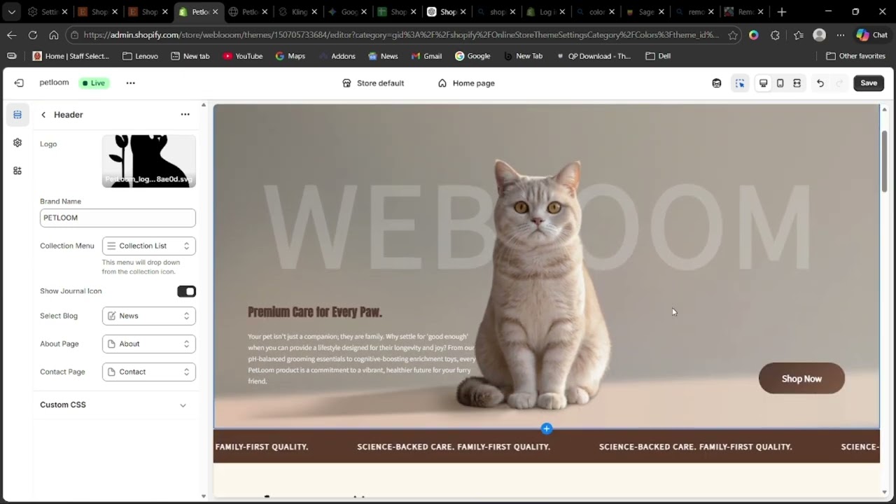 How to Install & Edit the PetLoom Shopify Theme (Step-by-Step Tutorial for Beginners)