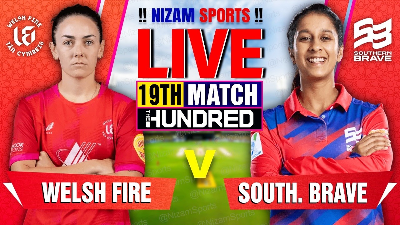 🔴Live: Welsh Fire vs Southern Brave | 19th Match | Live Cricket Score & Commentary