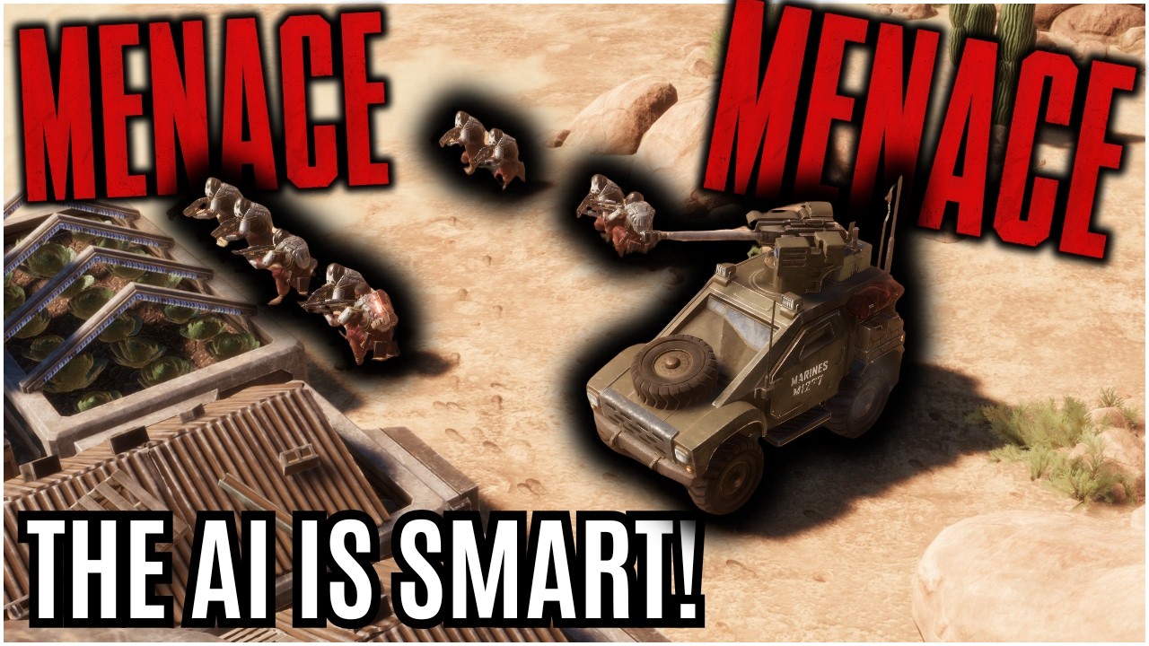 They Are RAINING ARTILLERY ON US! | MENACE New Early Access Gameplay