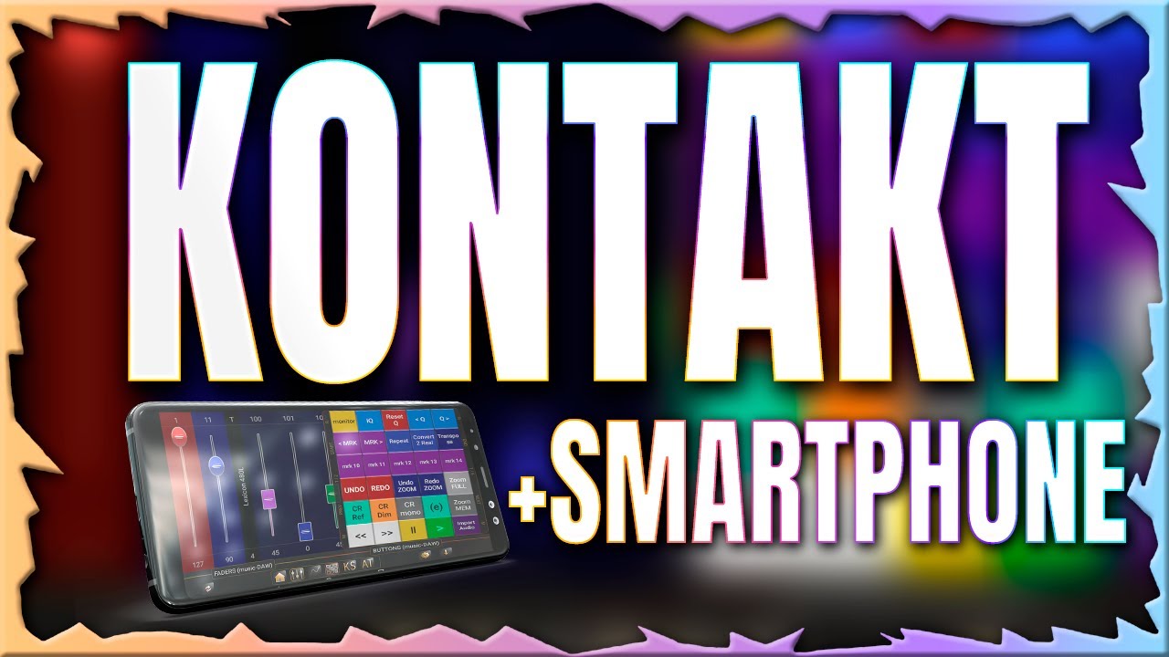 Como usar el Celular en Kontakt para tocar en vivo