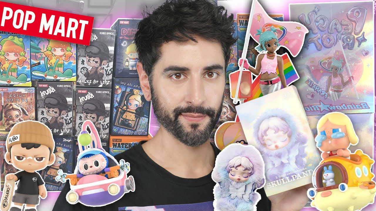 I GOT A SECRET! 😭 Unboxing Random POP MART Blind Boxes! LABUBU, SKULL PANDA, KUBO, ZSIGA, CRYBABY 💜