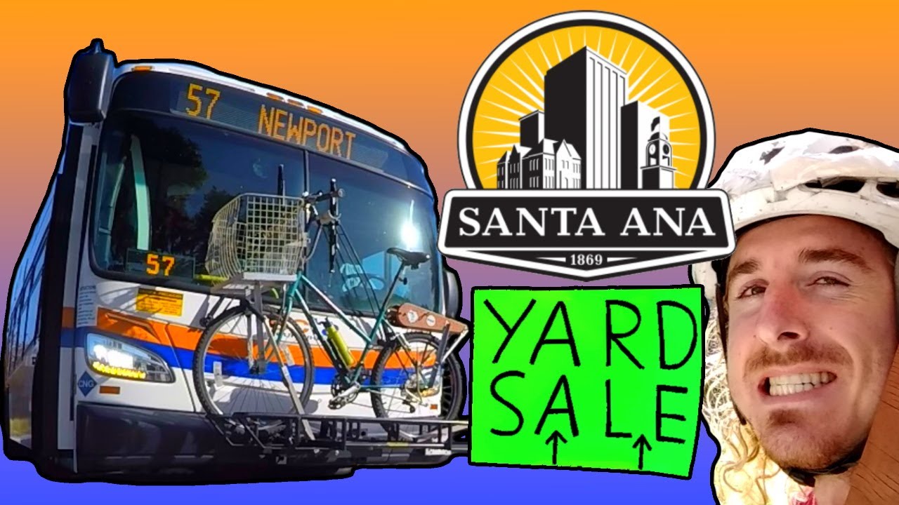 Santa Ana's Citywide Garage Sale by Bus and Bike
