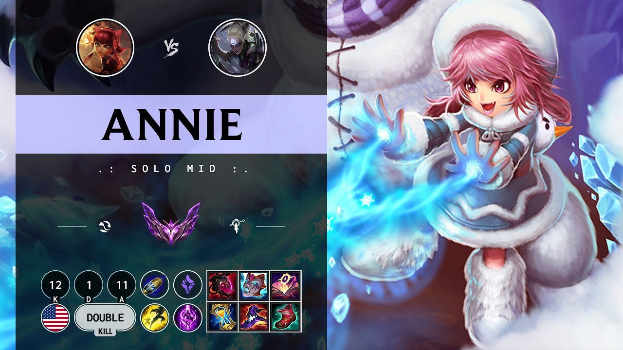 Annie Mid vs Diana - NA Master Patch 14.10