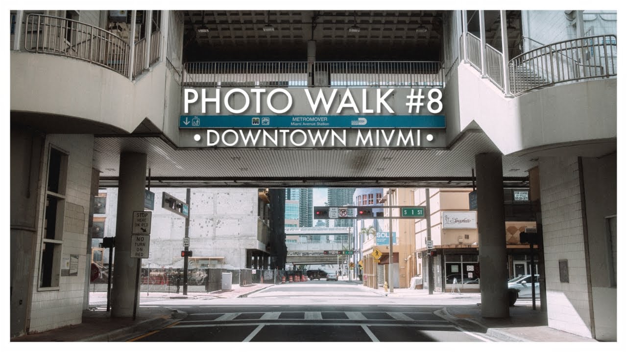 Photo Walk #8 / Downtown Miami - Street Photography | FUJIFILM X-T3 | XF23 F2 WR