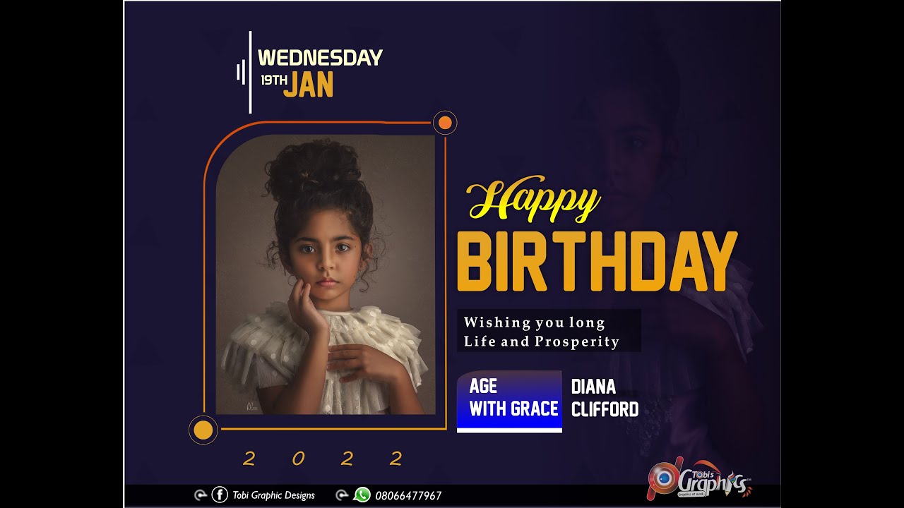 How to Create Birthday Flyer as a Beginners