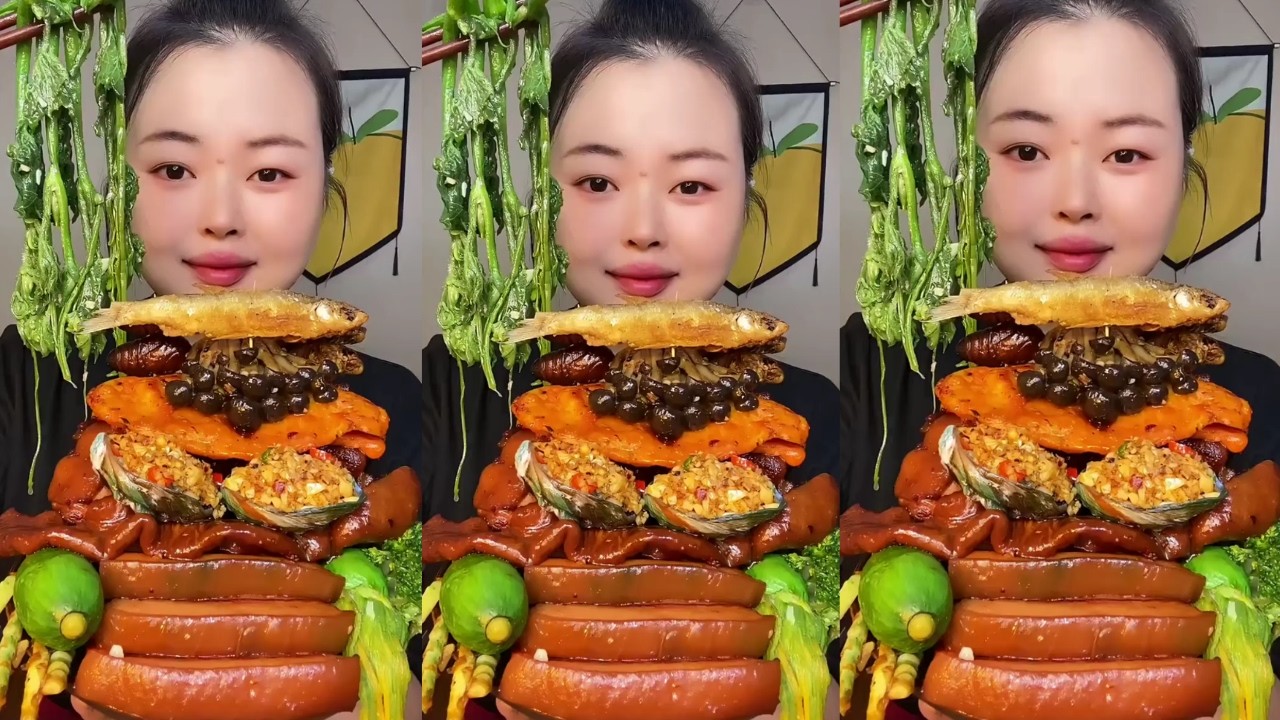 Satisfying Rural ASMR – Crispy Braised Pork Mukbang | So Delicious!