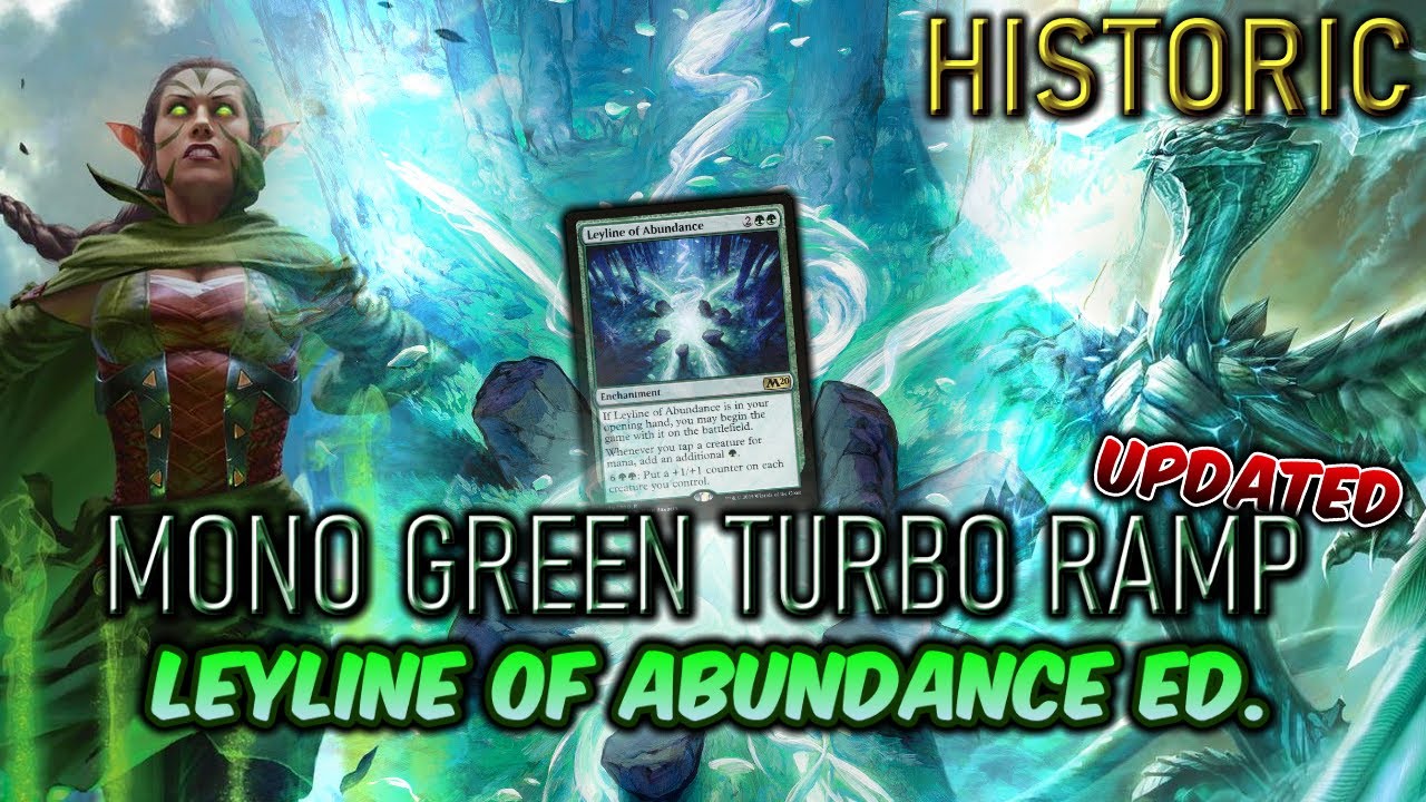 How's the Deck Performing? Mono Green Turbo Ramp | Historic BO1 Ranked |  MTG Arena