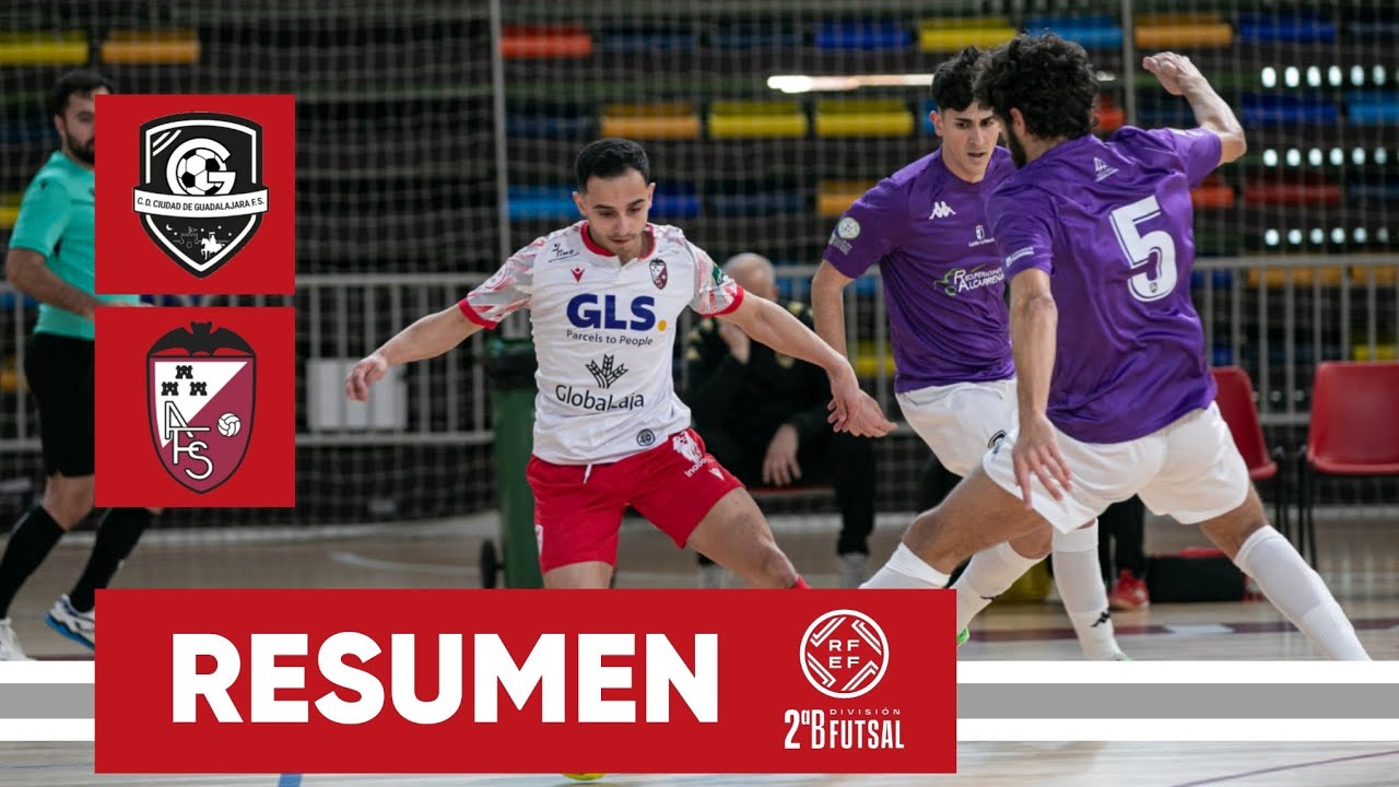 🎬⚽️ Resumen | CD Ciudad de Guadalajara FS - Albacete FS (1-4) | Segunda División B | Jornada 19