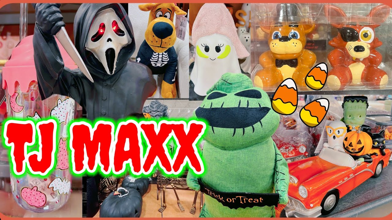 SUPER COOL NEW HALLOWEEN FINDS @ TJ MAXX! 🎃