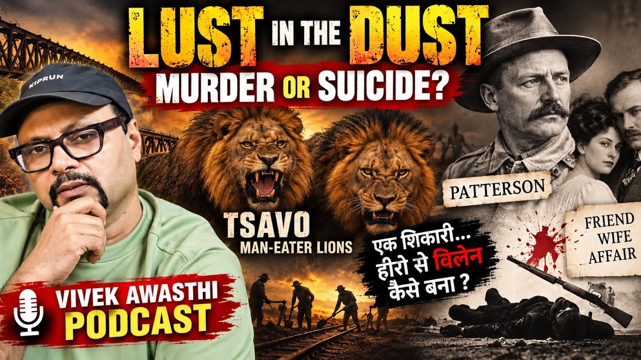 Lust in the Dust: Murder or Suicide? | Tsavo Lions के शिकारी Patterson की रहस्यमयी कहानी ! Podcast 
