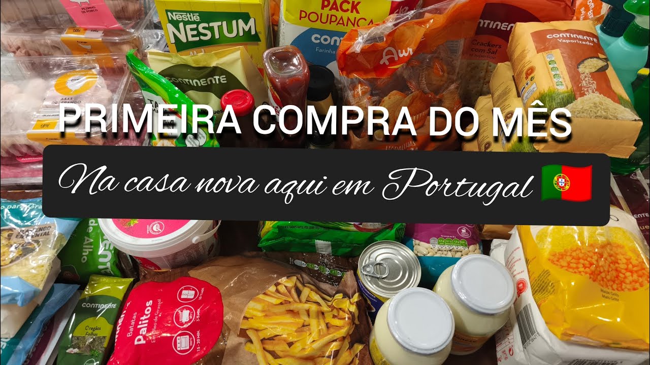 COMPRA DO MÊS 🛒💰 PARA 5 PESSOAS 