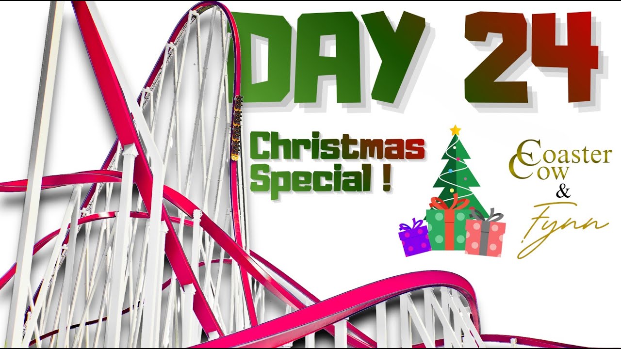 COASTER CALENDAR #24 - RMC Giga T-Rex Coaster! (ft. Fynn's Rides)