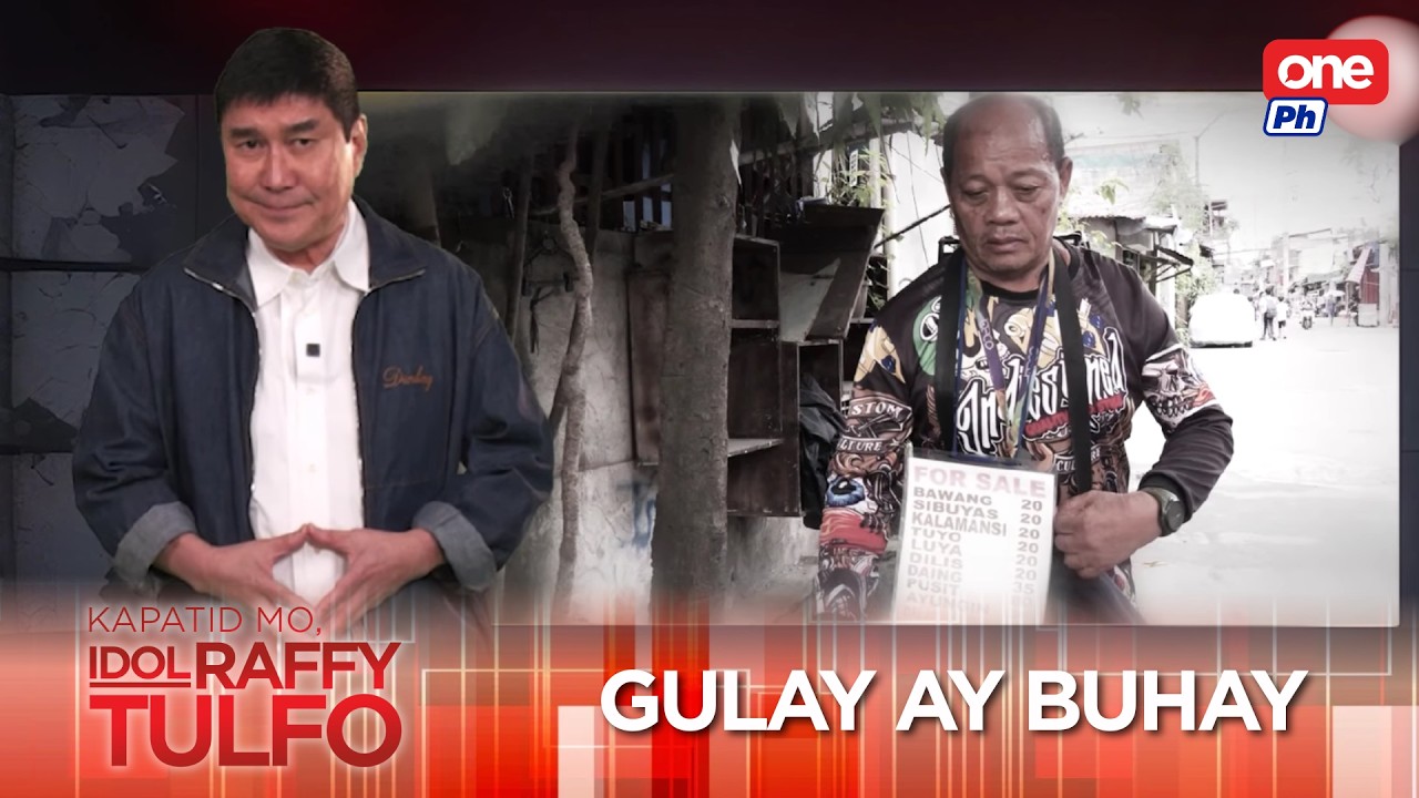 Stroke survivor na patuloy sa paglalako ng gulay | Kapatid Mo, Idol Raffy Tulfo