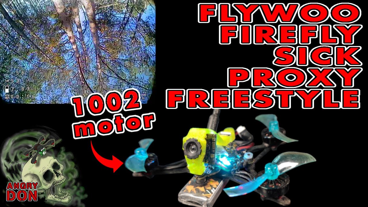 Flywoo firefly 1S 1002 motor upgrade motor sick proxy freestyle
