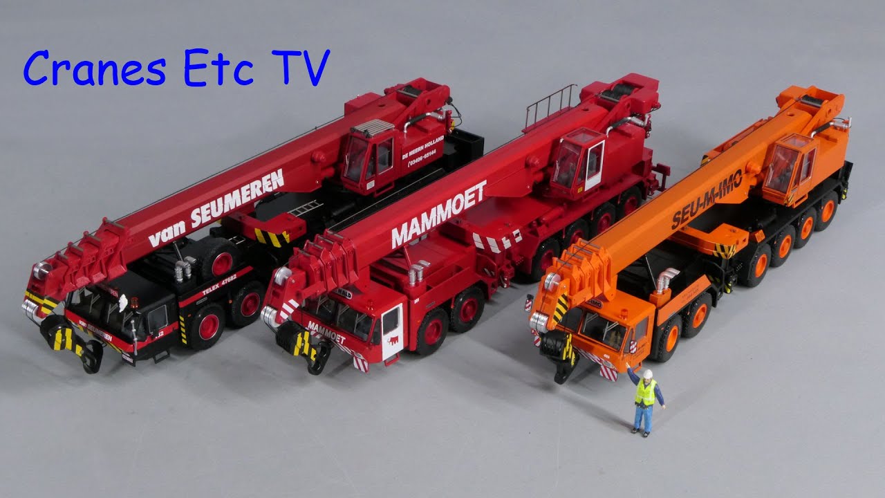 Мобильный кран Kranlab Gottwald AMK 126-63 от Cranes Etc TV