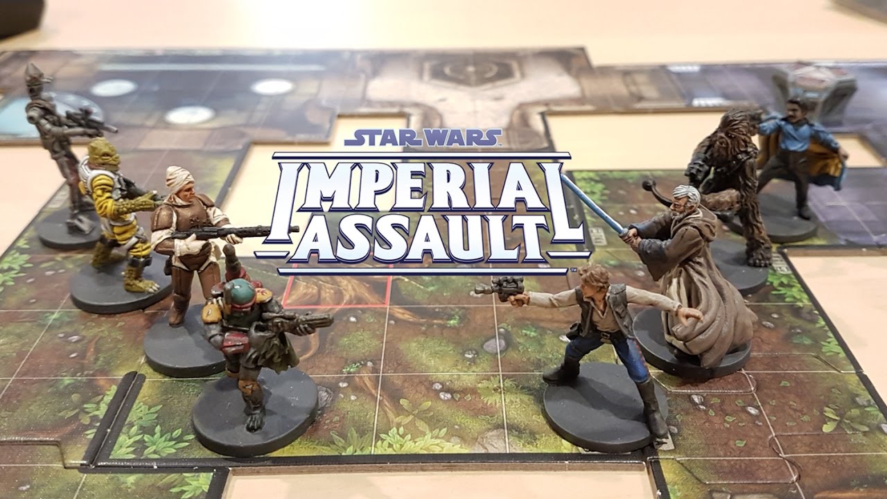 Luke's Imperial Assault Skirmish Battle Report #4 Solo Vs Fett