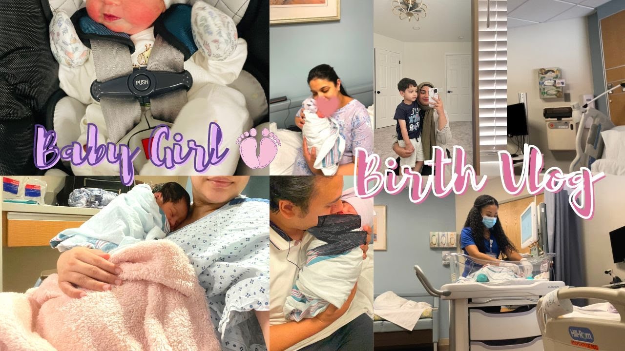BABY GIRL IS HERE  🌸 My Second BABY BIRTH  IN INOVA HOSPITAL 😵