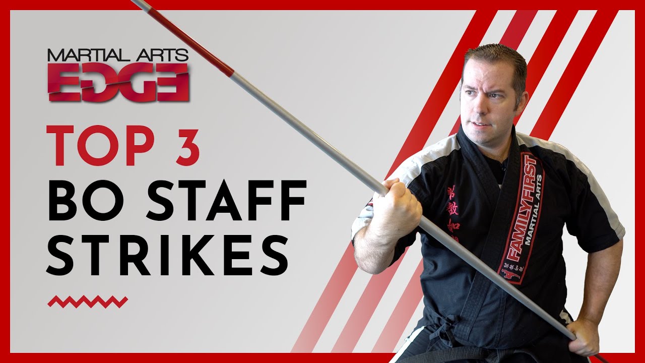 Bo Staff Training For Beginners | Top 3 Bo Staff Strikes
