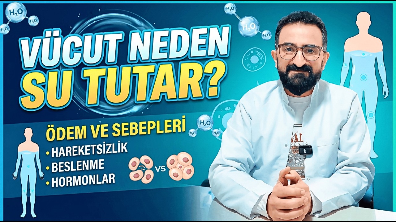 Vücudumuz neden su tutar?