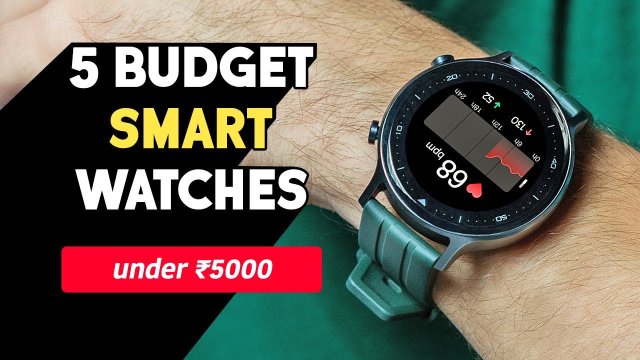 Best Smartwatch Under 5000 Rs 🔥 Top 5 Best Smartwatches in India | Budget Smartwatch 2021 Under 5000