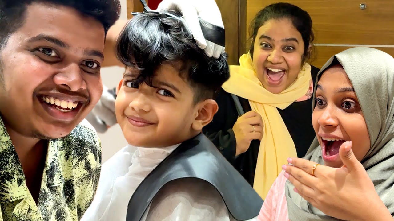 Afrah haircut transformation - Irfan's View😂❤️