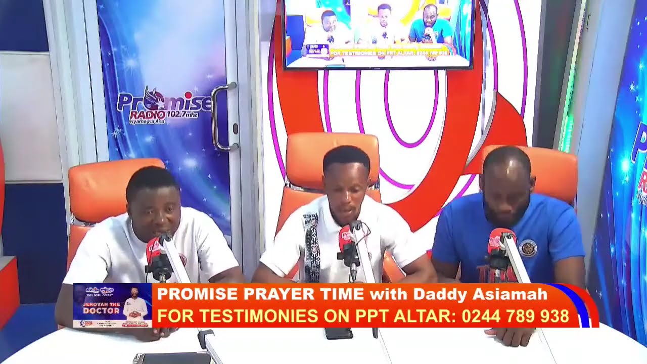 PROMISE PRAYER TIME is live with Daddy Asiamah || (JEHOVAH THE DOCTOR - DAY 5) 13/03/2026