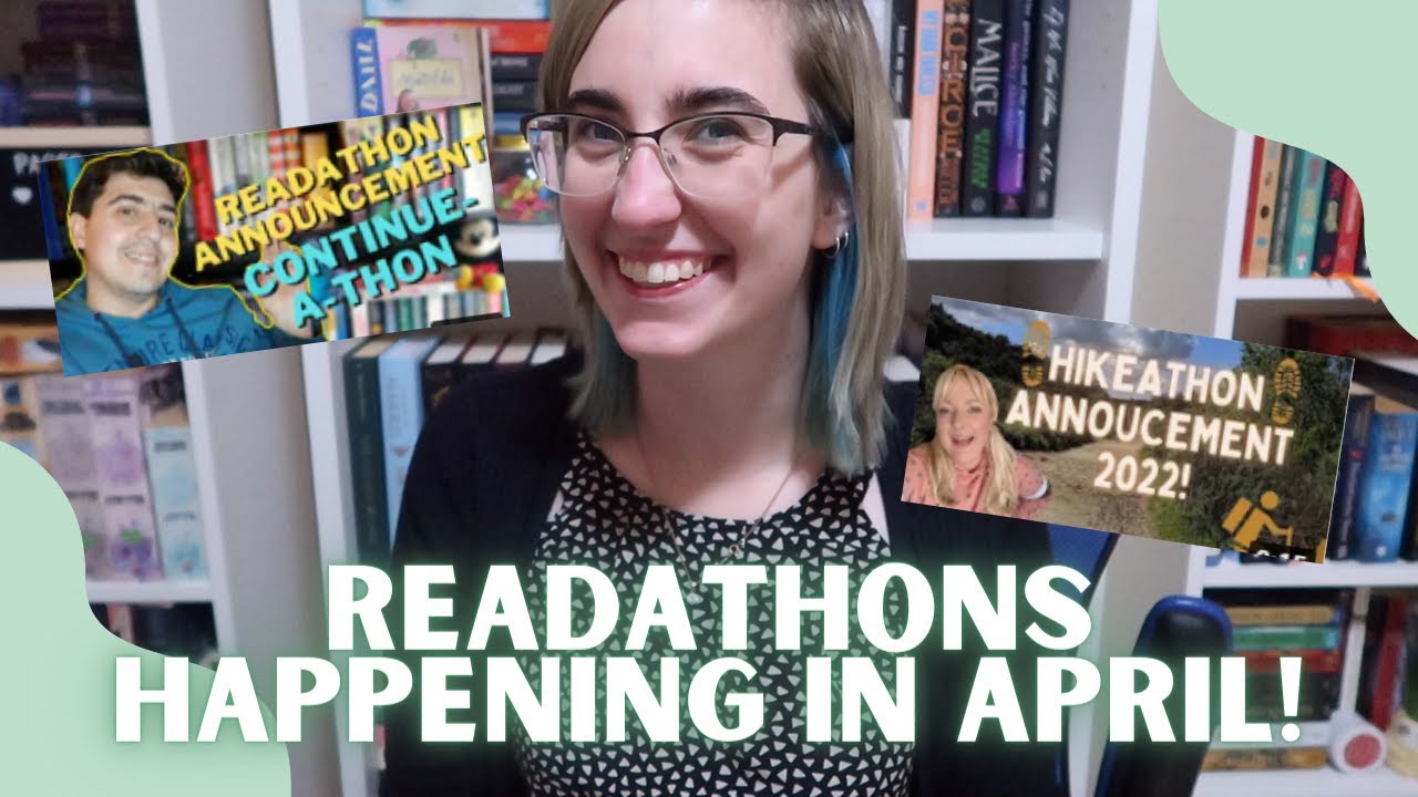 ⭐️Amazing Readathons Upcoming in April|| 18!!⭐️