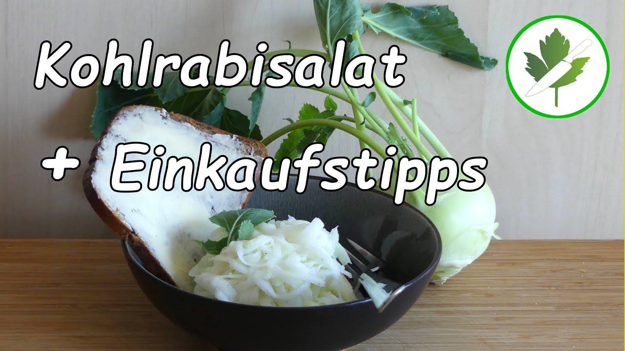KOHLRABISALAT + советы для шоппинга - Больше никогда не будет деревянного кольраби