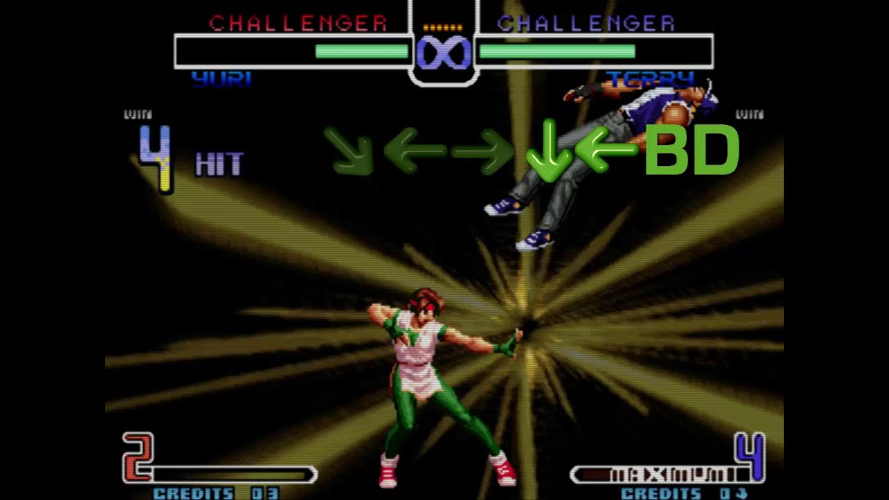 KOF 2002 Combos de Yuri Paso a Paso