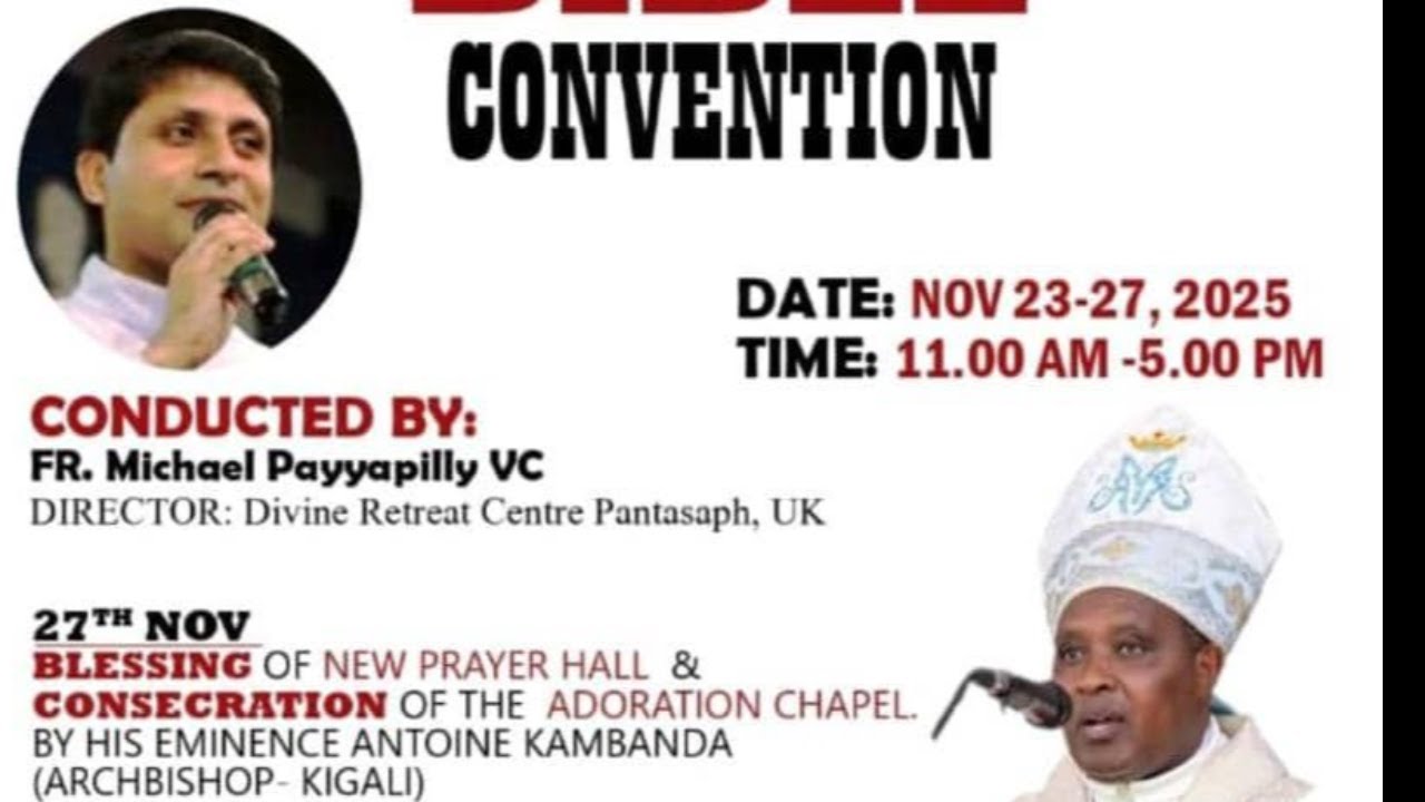 4th Bible Convention  Led By Fr Michael Payyapilly VC // Day 4