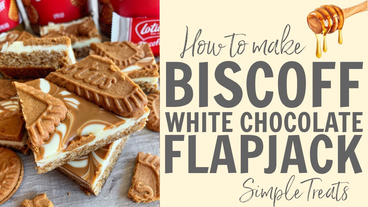 How to make Biscoff Flapjack! Recipe #Shorts