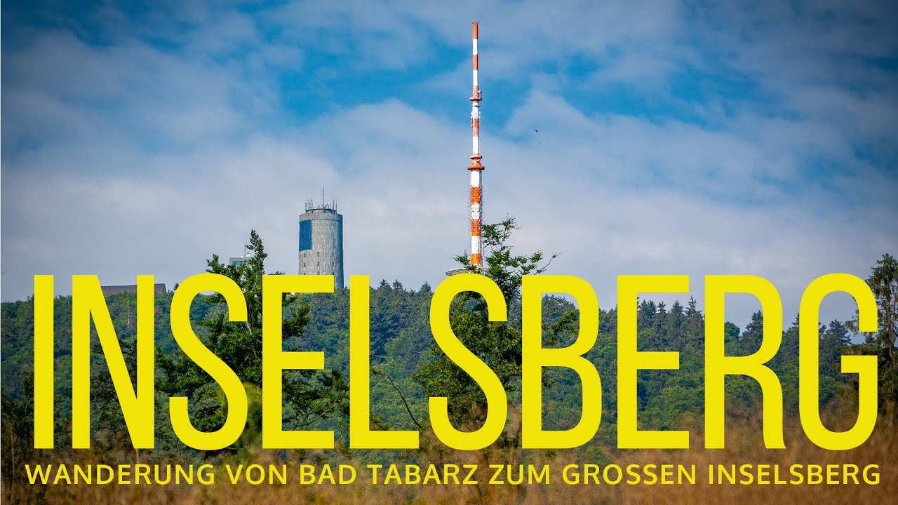 🇩🇪 INSELSBERG - Wanderung von Bad Tabarz zum Inselsberg / Thüringen, Thüringer Wald, Rennsteig